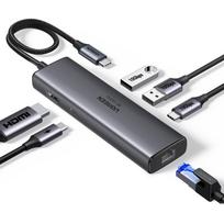UGREEN 45000-0 REVODOK 6-in-1 Docking Station HDMI 4K@60Hz / grey