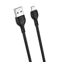 XO NB200 data transfer and charging cable | USB-A to Lightning | 10.5W | 1m | black