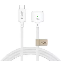 Tech-Protect MMC01 ULTRABOOST MAGNETIC MACBOOK CABLE USB-C TO MAGSAFE 3 140W 300CM WHITE
