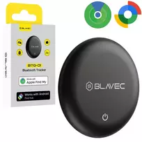 Blavec Tracker GPS Tag BTG-01 - Bluetooth Dual Apple  AND  Android (BTBTG01-B) black