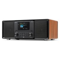 Muzikinis centras „Viskas viename“ muzikos sistema su CD/DAB+ ir mediena