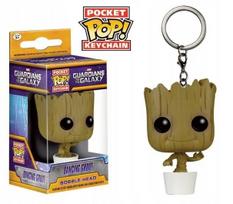Funko Pocket Pop! Šokantis Groot raktų pakabukas Marvel