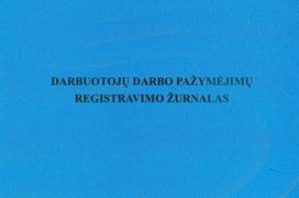 Darbuotojų darbo pažymėjimų registravimo žurnalas., A5