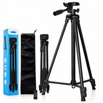 Stovas 165 cm reguliuojamas fotoaparato stovas su 3D pan/tilt galva, trikojis fotoaparatui, kameros trikojis