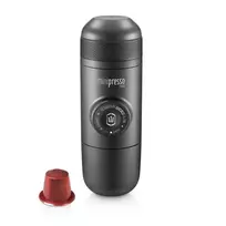 WACACO Minipresso NS Portable Espresso Machine for Nespresso Capsules, Black