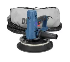 DEDRA DED7770 Gipskartonio šlifuoklis 850W 225mm su LED apšvietimu ir dulkių surinkimu