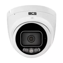 BCS 4MP IP kupolinė kamera su motorizuotu varifokaliniu objektyvu, AI analitika, PoE, IP67, IK10