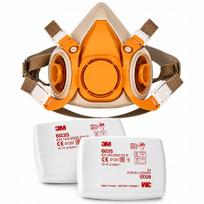 Pusė veido dulkių kaukė su filtru 3M 6035