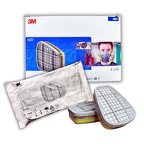 Filtrų rinkinys 3M 6057 ABE1, 2 vnt., apsauga nuo dujų ir dulkių