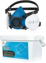 Pusiau kaukė SECURA 3100-DUST su P3 filtru