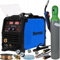Suvirinimo aparatas Sherman MIG/MAG/MMA/TIG, 200A, IGBT, Synergy 2T/4T