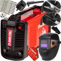 Suvirinimo inverteris STRONG 315 LCD, MMA, IGBT, su skydeliu ir 10 elektrodų