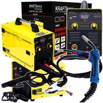 Suvirinimo aparatas WELDER MIG/MAG/TIG/MMA FLUX 4in1, reguliuojamas, 40–400A, LCD, 1,6–4 mm