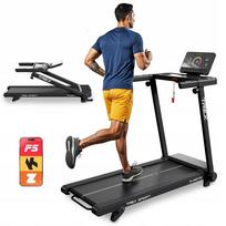 Bėgimo takelis POKET TREX SPORT, sulankstomas, reguliuojamas, iki 15 km/val.