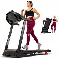 Sulankstomas elektrinis bėgimo takelis namams, su nuolydžio reguliavimu, iki 150 kg, 2 km/h