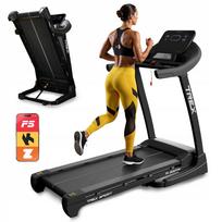 Bėgimo takelis TECK TREX SPORT, sulankstomas, elektrinis, iki 18 km/val., su nuolydžio reguliavimu