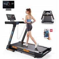 Elektrinis bėgimo takelis FT71, 1000W, 3.5 AG, 1–16 km/val., automatinis 24% nuolydis, iki 150 kg