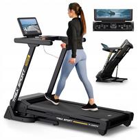 Bėgimo takelis PAVO TREX SPORT, sulankstomas, reguliuojamas kampas, LCD ekranas