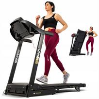 Sulankstomas elektrinis bėgimo takelis, iki 150 kg, reguliuojamas nuolydis