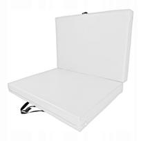 Saugus sulankstomas čiužinys UNDERFIT, 140x100x10 cm, baltas