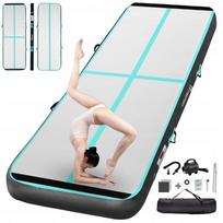 Gimnastikos kilimėlis FBSPORT AIR TRACK, 3 m x 100 cm x 10 cm, su pompa