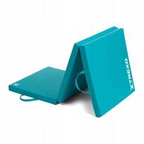Sulankstomas gimnastikos čiužinys XTREXO, 180 x 60 x 5 cm, žalias