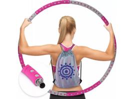 Suliekninantis lankas HULA HOOP 90 cm, sulankstomas, su kuprine