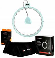 Moteriškas Hula hoop lankas HMS su išsikišimais, LCD skaitikliu, mėtinės spalvos