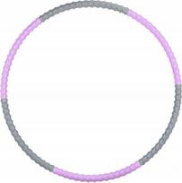 Hula lankas Relaxdays, 95 cm, pilkas, su masažiniais iškilimais