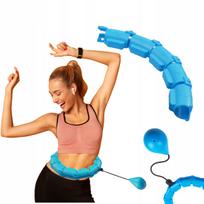 Hula hoopas su masažiniais iškilimais SPIN AND LOSE WEIGHT