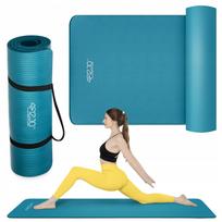 Pilates ir jogos kilimėlis, neslystantis, 1,5 cm storio NBR putos
