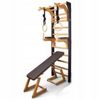 Gimnastikos sienelė ONMAX NORD PREMIUM 230 cm su LUXO STATION grafito spalvos platforma