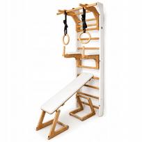 Gimnastikos sienelė ONMAX NORD PREMIUM 230 cm su LUXO STATION, balta