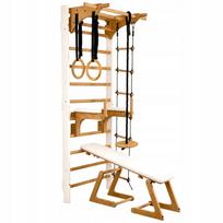 Gimnastikos sienelė SET PREMIUM ONMAX BALANCE MAX su LUXO STATION, balta