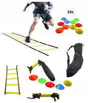 Treniruočių kopetėlės 6 m su kūgeliais koordinacijai