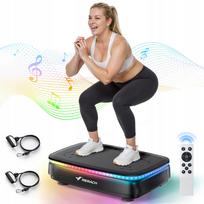 Vibracinė platforma, 99 greičių, 720 vibracijų/min, su Bluetooth ir LED