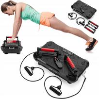 Vibruojanti treniruočių platforma GYMTEK XP600 su diržais