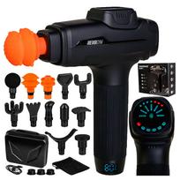Kūno masažuoklis MASSAGE GUN RP20, 100 W, su 12 antgalių