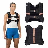 Svorinė liemenė XTREXO WV-10, 10 kg, juoda