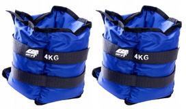 Kojų ir rankų svoriai bėgimui, 2 x 4 kg