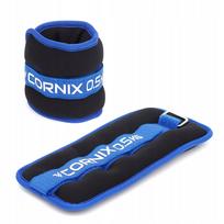 Svorio mankštos antdėklai CORNIX, 2 x 0,5 kg