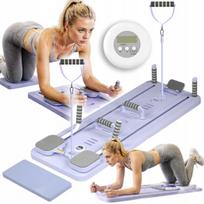 Pilates reformerio priedų rinkinys, 12 dalių, treniruotėms namuose su skaitikliu