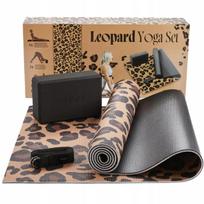 Jogos rinkinys myga Leopard: kilimėlis, blokelis, dirželis