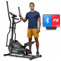 Elipsinis treniruoklis Trex Sport, magnetinis, 125 kg, Bluetooth, plieninis