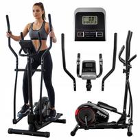 Elipsinis treniruoklis TRAINER MAGNETIC FLEX, juodas