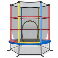 Šokinėjimo batutas Costway su apsauginiu tinklu, 109 cm