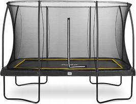 Trampolino danga 366x244 cm su tinklu ir apsaugine kraštų uždanga 3 viename