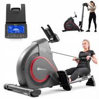 Magnetinis irklavimo treniruoklis, sulankstomas, Kinomap, apkrova iki 140 kg