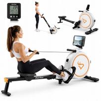 Magnetinis irklavimo treniruoklis DeerRun RW600 su reguliuojamu pasipriešinimu ir programėle