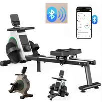 Irklavimo treniruoklis iScooter QK530, kompaktiškas, su Bluetooth, namų treniruotėms